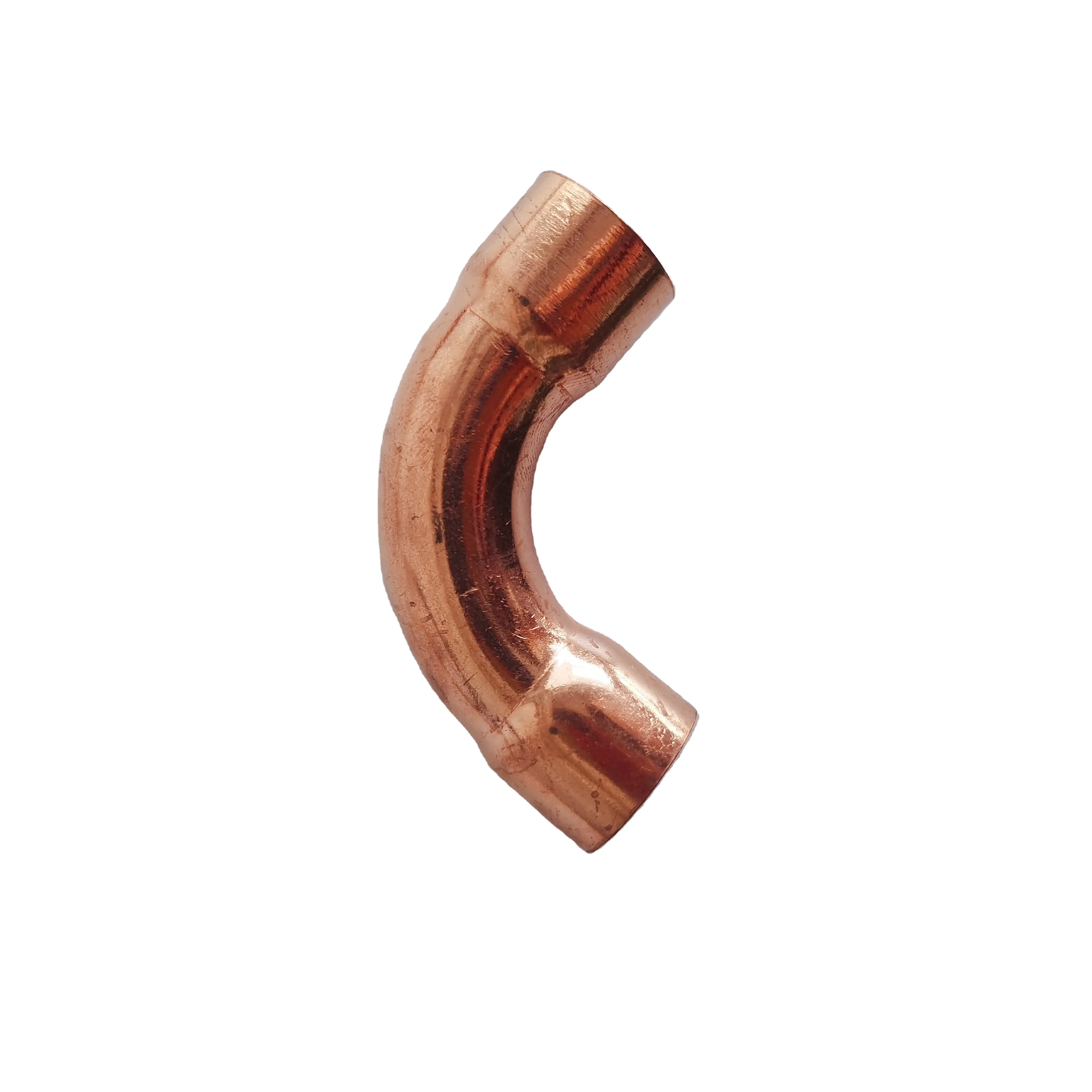 Top-Class Quality 90 Deg Elbow Copper Tube Plumbing HVAC Manufacturer Copper Fittings