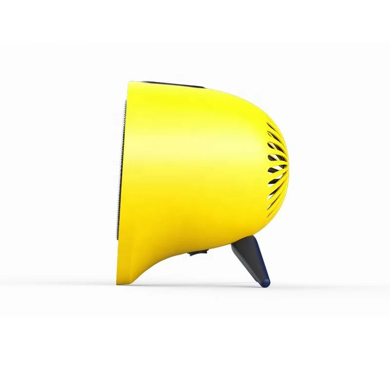 Gongdong Household Mini Fast Heating Desktop Fan Heater Electric Small Ptc Heater Fan