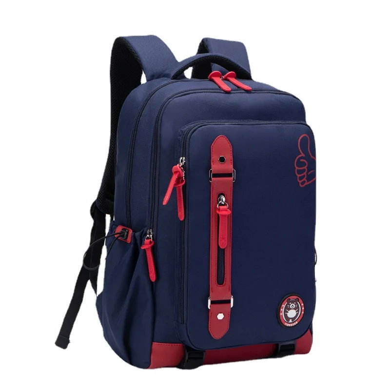 Factory New Design Unisex Royal Blue Water-Repellent protect the spine Polyester Book Dictionary Collection Kids School Back Bag