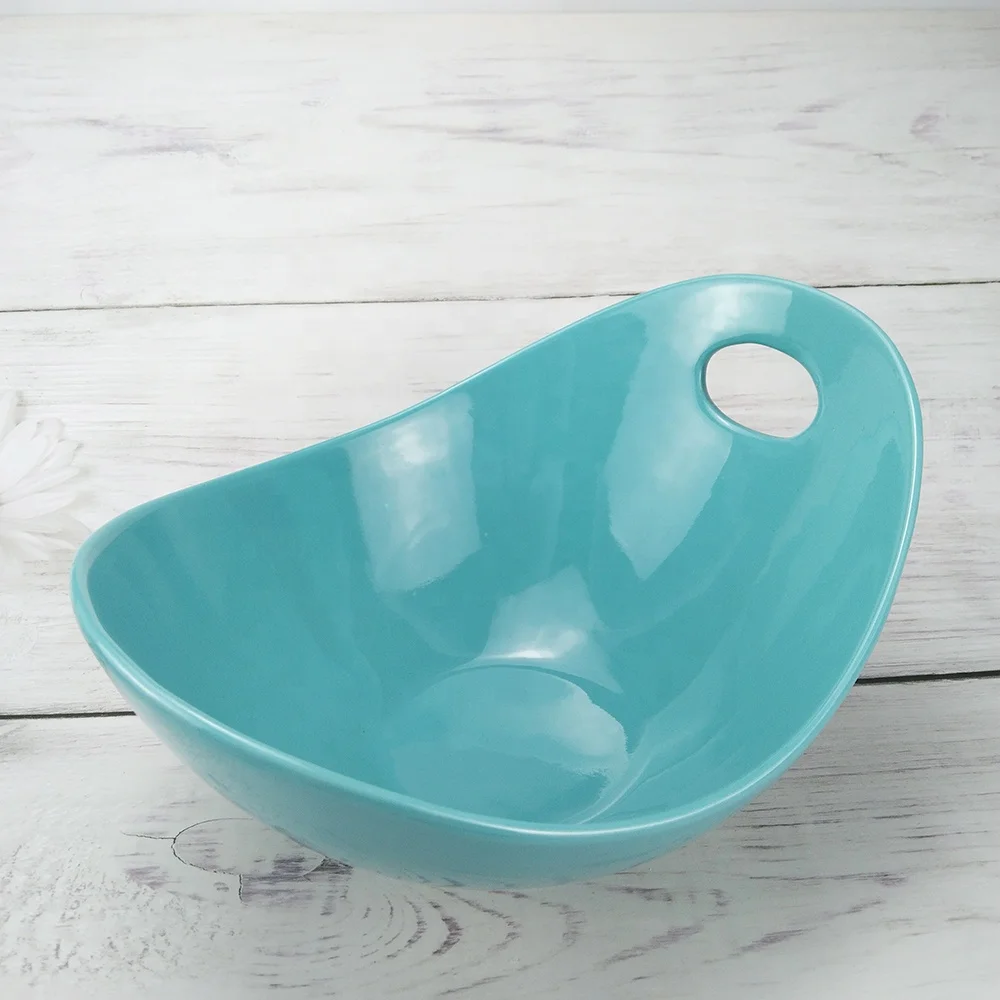 Eco Friendly Large Soup Salad Dessert Ceramic Berry Guacamole Dipping Bowl Nordic Sauce Bowls
