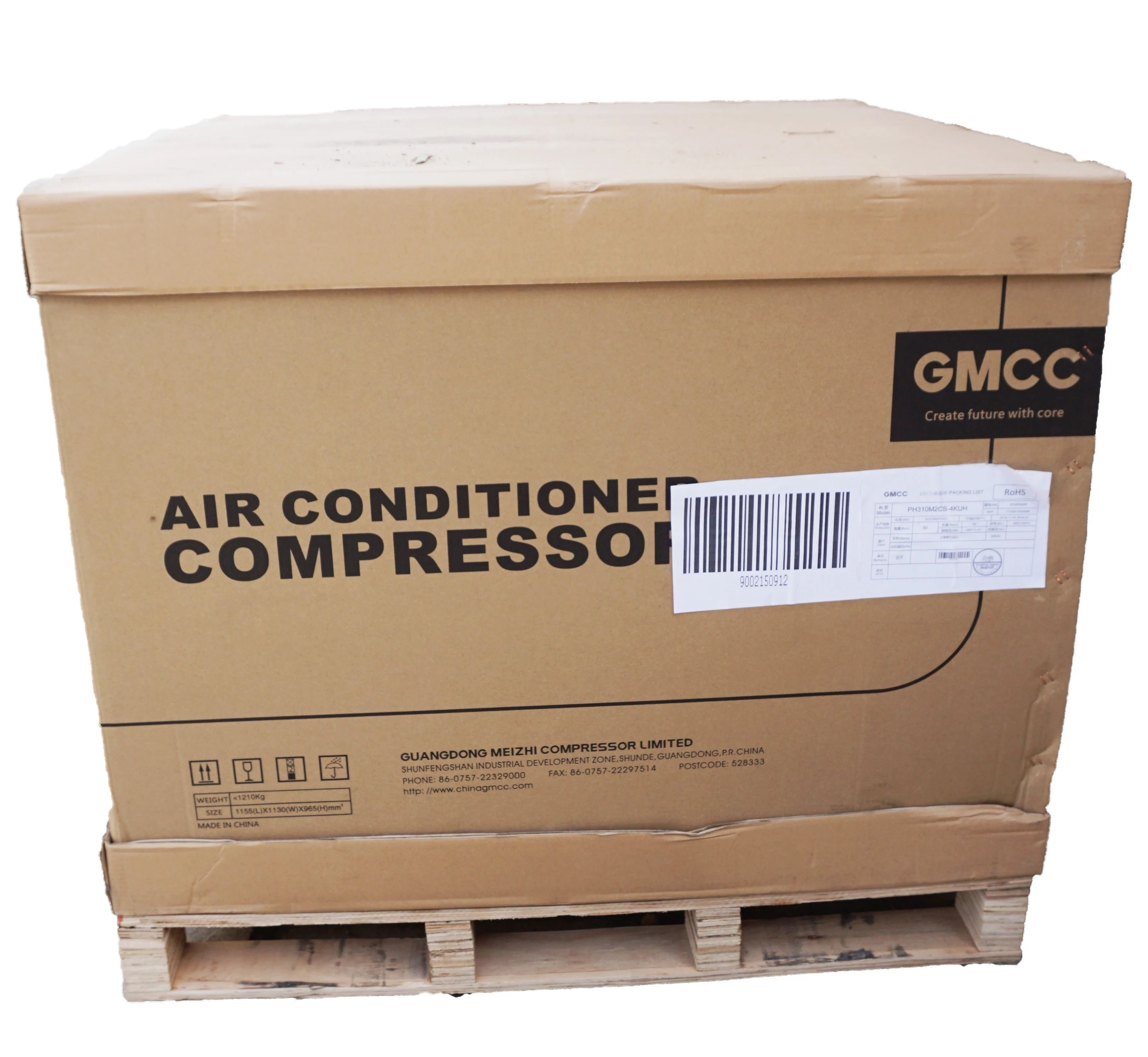 Original GMCC  R22 R410a air conditioner compressor 9000BTU 12000BTU 18000BTU 24000BTU,30000BTU individual small carton package
