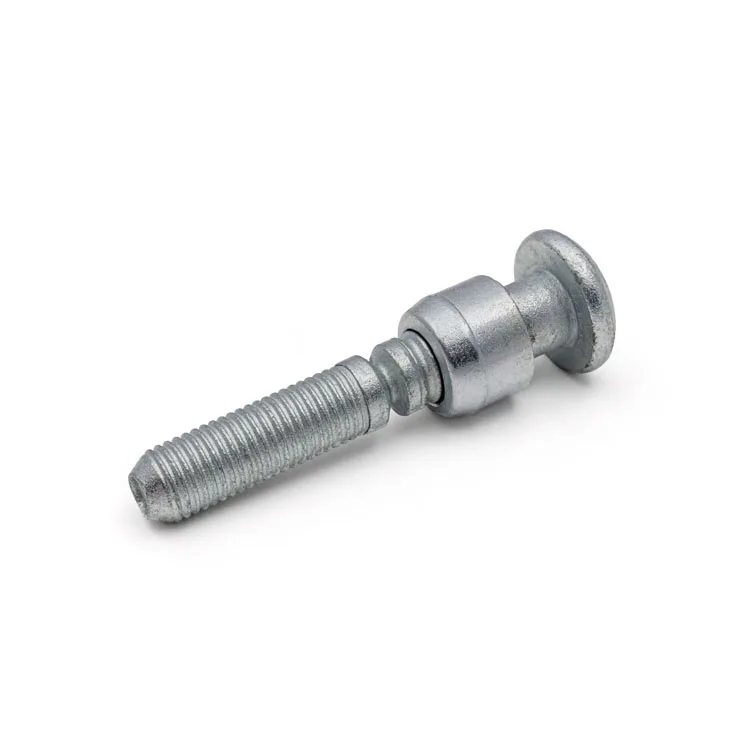 Lock Screws Professional Rivet Pins Zinc Plated Ring-grooved Huck Screw Nut Bolt