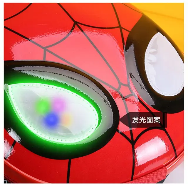 School Bags For Boys Waterproof Backpacks Child Spider Book bag Kids Shoulder Bag Satchel Knapsack 3D Luminescence kids backpack