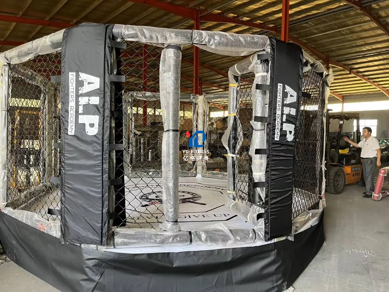 YG-MMA05 профессиональная клетка mma octagon высокого качества octogone с нижней платформой поддержка на заказ