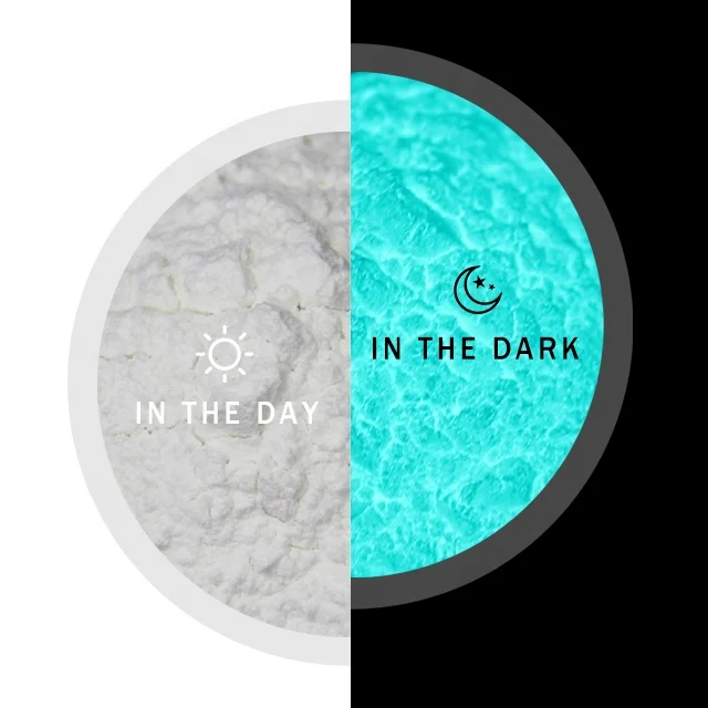 first order discount for new customers 4 colors for ink and paint photoluminescent pigment powder glow in the dark powder