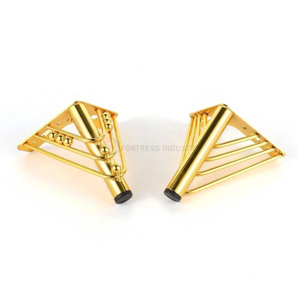 Современные металлические золотые ножки для мебели, железные ножки для шкафа, стола, дивана, стула, фурнитура, аксессуары для мебели, дивана