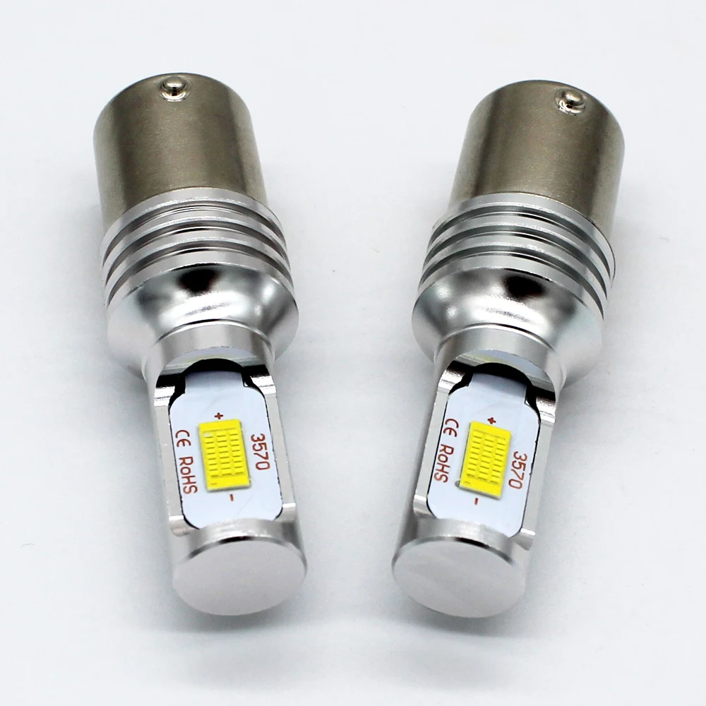 Bulb 1157 Car 1156 Tail Bay15d 7443 T25 Brake 3157 T10 Super Canbus S25 60Smd Auto 194 Ba15s Festoon 7440 Stop Led Light Bulbs