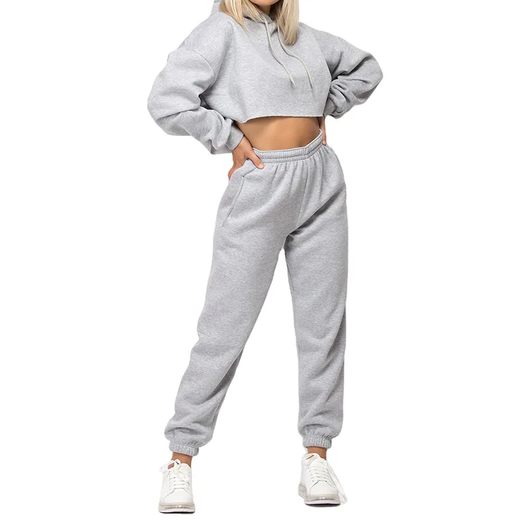 Custom Logo Oversized Plain High Waisted Fleece Women Baggy Sweatpants Ladies Joggers Mujer Track Pants Women Sport Joggers