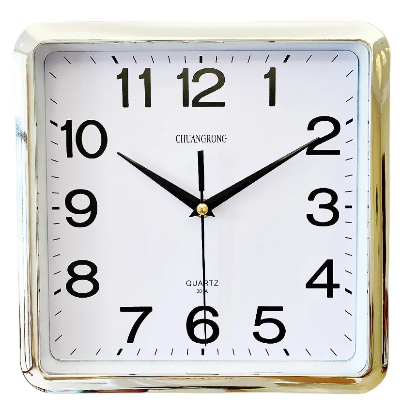 Modern Luxury Nordic Wall Clock New Decorative Quartz Timepiece Needle Display Abstract Resin Plastic Living Room Fashion