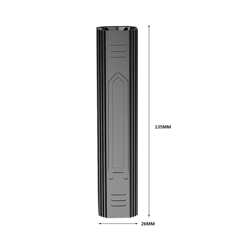 Original XM-L T6 Power Bank Led Flashlight Torch Waterproof Built In Battery Shock Resistant Self Defense Hard Bulb Light