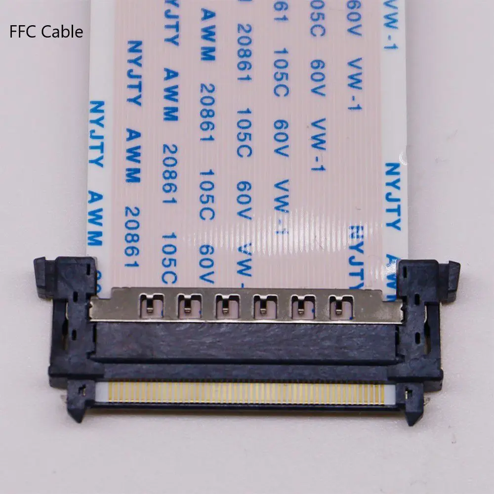 Ffc Flat Cable Flex Ribbon 6 Pin 28 Cm Inverted Awm 20624 80c 60v-1 0.5 Mm Pitch Ffc Cable