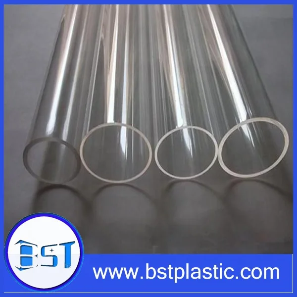 High transparent round Polycarbonate pipe