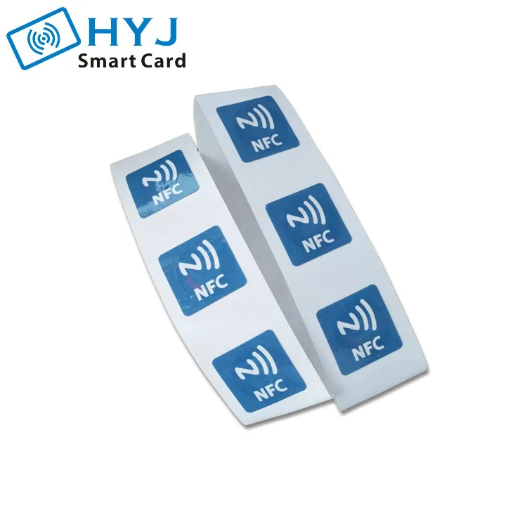 Индивидуальный размер RFID наклейка 13 56 МГц NFC небольшая метка