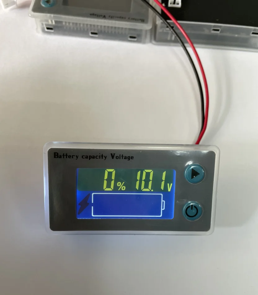 Colorful battery capacity indicator 10-100v suitable for Lithium lead acid lithium iron phosphate nickel metal hydride