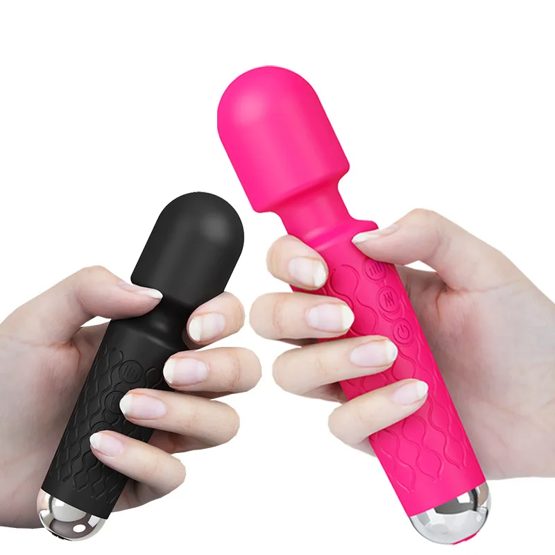 20 Modes 8 Vibration G Spot Clit Stimulation Masturbating Stick Portable Sex Toys Body Personal Av Wand Massager Mini Vibrator