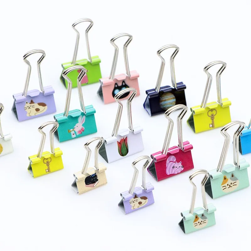 Wholesale Custom Binder Clips,Custom Animal Binder Clip Used for Stationary,Office