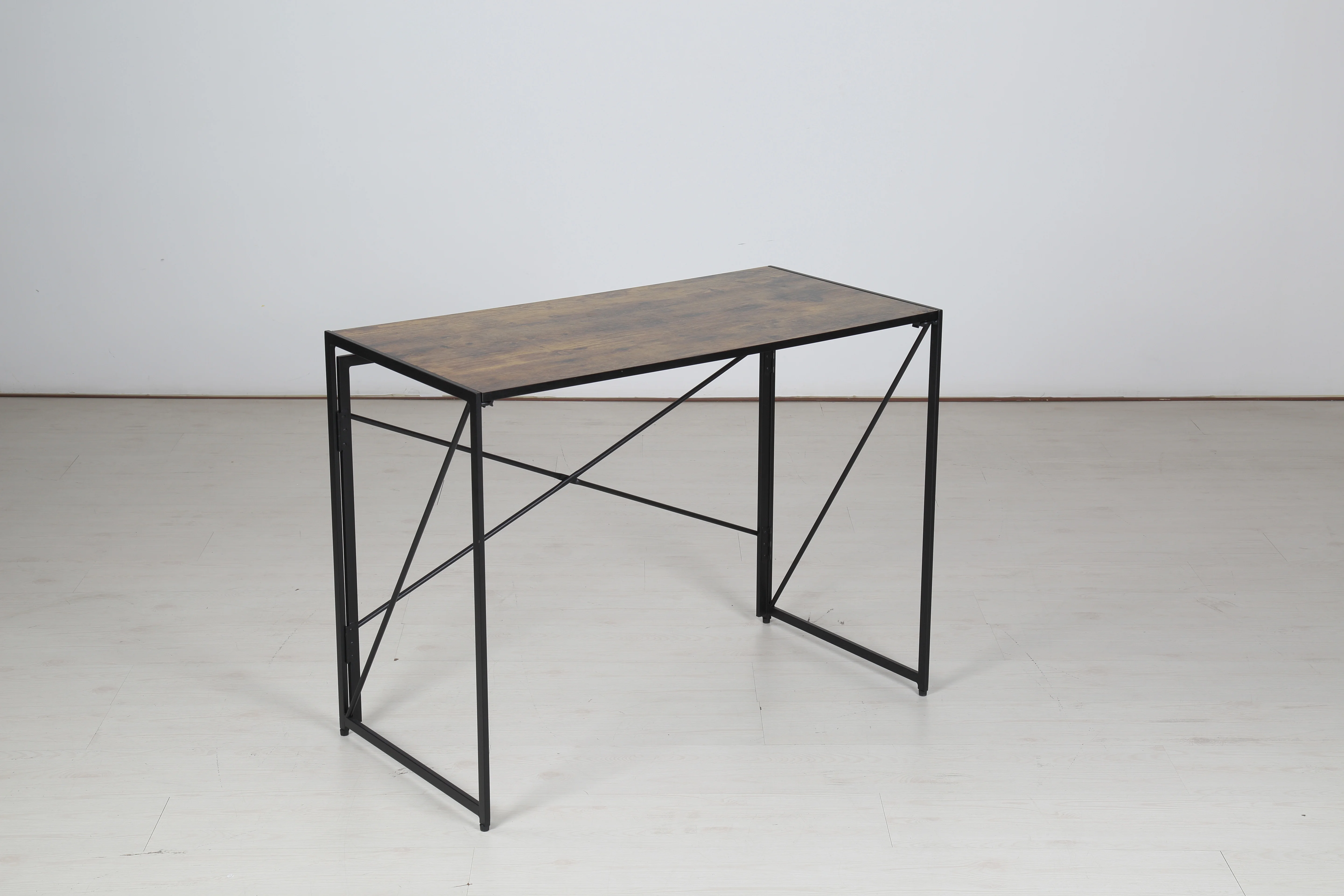 Stylish modern design wood MDF desktop metal legs laptop pc computer desk table  for home office study working