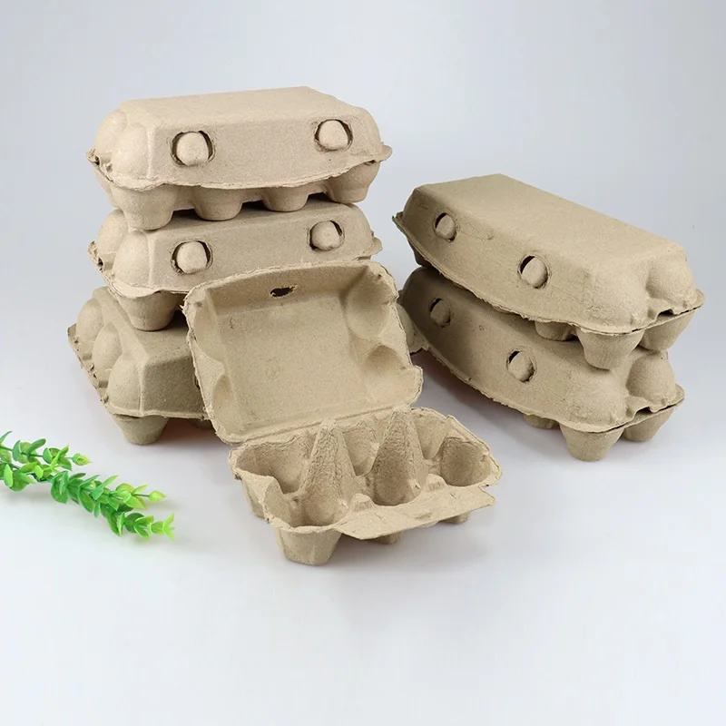 Best Selling Disposable Bio-Degradable Foam Egg Tray 6/8/10/12/15/30 Cells Recyclable Factory Wholesale Food Packaging Storage