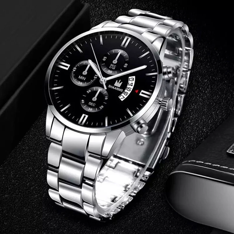 Оптовая продажа с завода, мужские часы Reloj Hombre из сплава, роскошные мужские наручные часы из нержавеющей стали