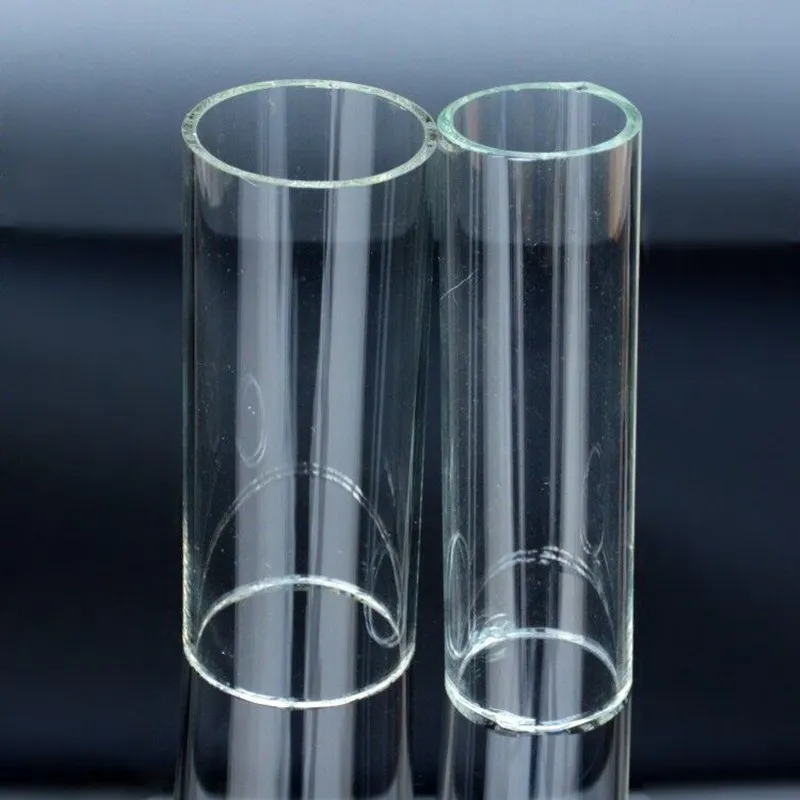 Large diameter heat resistance High-temperature transparent glass tube  pipe