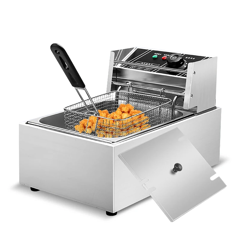 Xuzhong 6L commercial deep fryers electric deep fryer for fried chicken