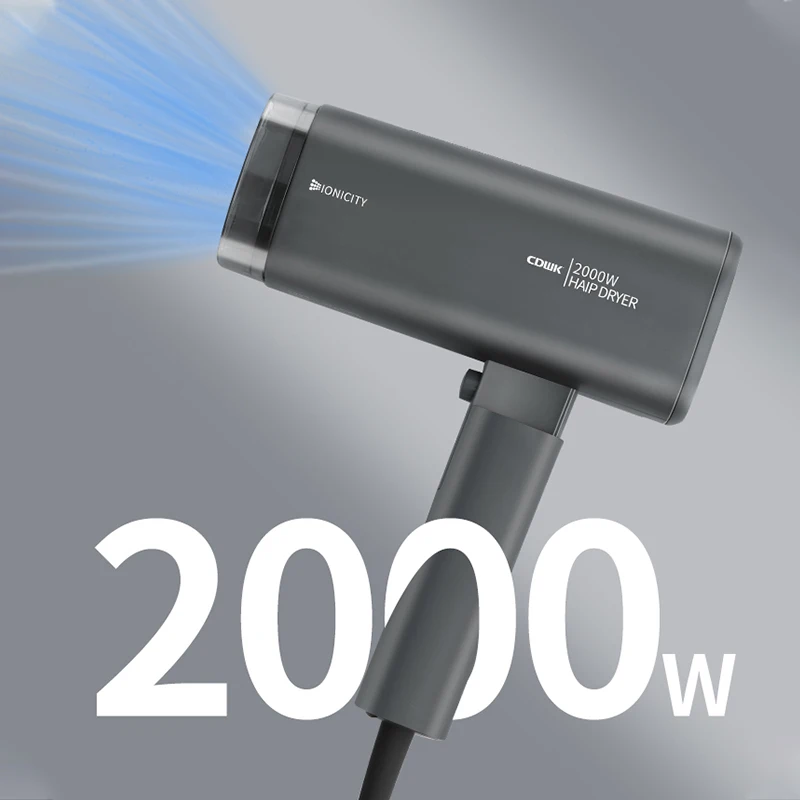 CDWK blow dryer hairdryer wall mounted salon 2000W high speed professional hair dryer