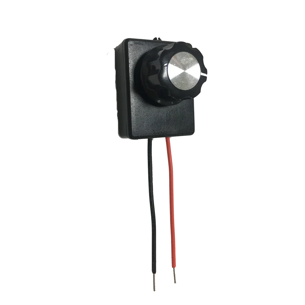 100w rotary dimmer potentiometer manual switch led light dimmer switch