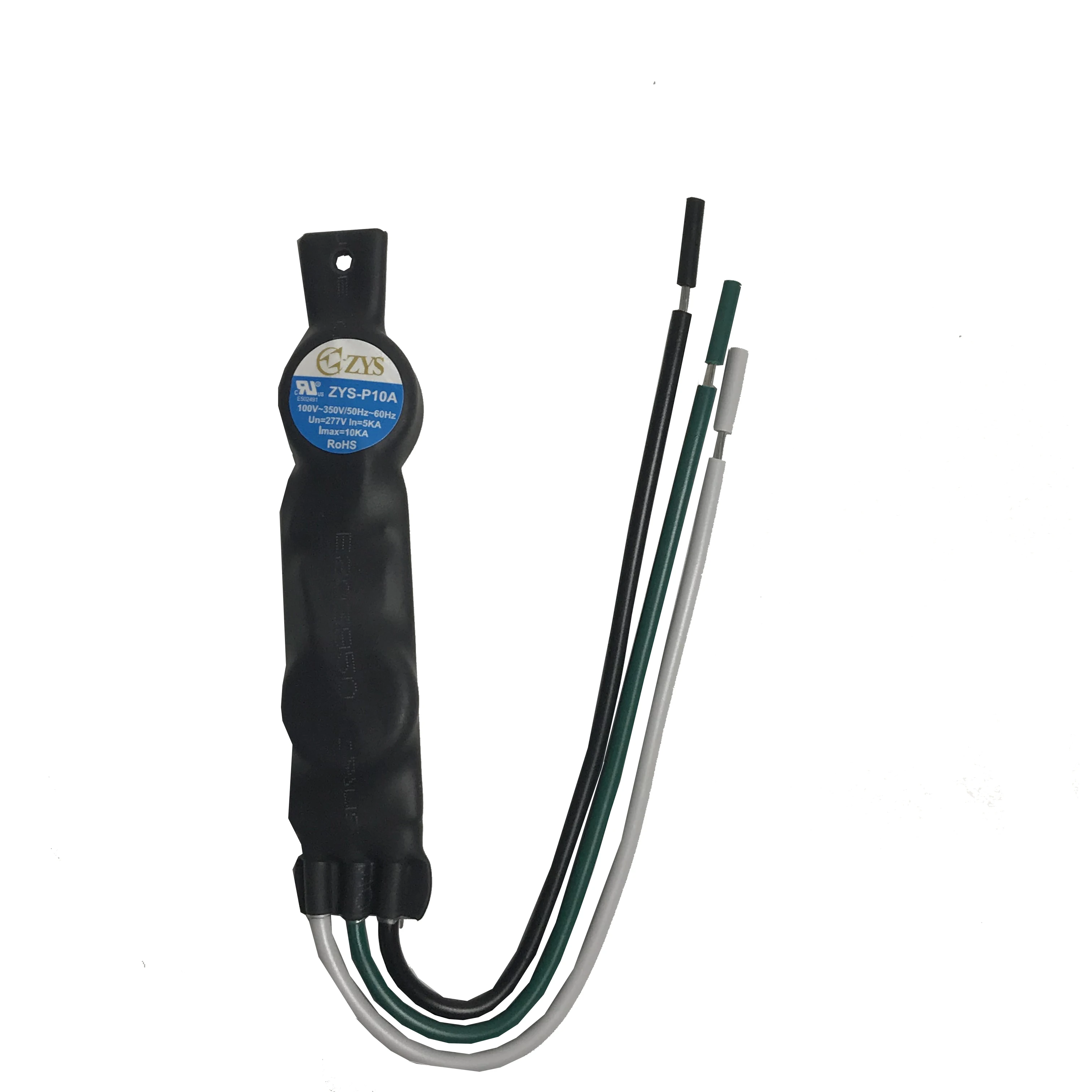 10KV 10KA молниеотвод напряжения 220v светодиодное освещение водонепроницаемый IP65 SPD устройство защиты от