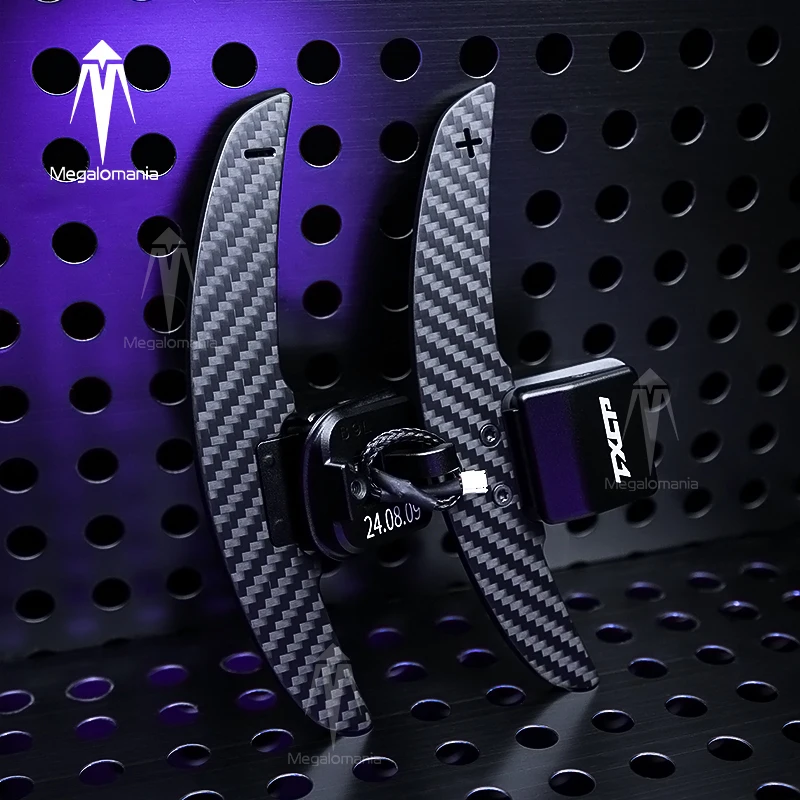 Fit for Audi B9 A3 A4 A5 RS3 RS4 RS5 S3 S4 S5 A6 A7 A8 Q3 Q5 Q7 Q8 TT R8 TTRS TTS C7 C8 carbon fiber magnetic shift paddles