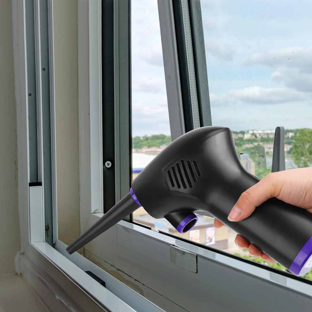 Portable PC Keyboard Compressed Air Duster Blower Electric Air Duster Gun for Computer Car