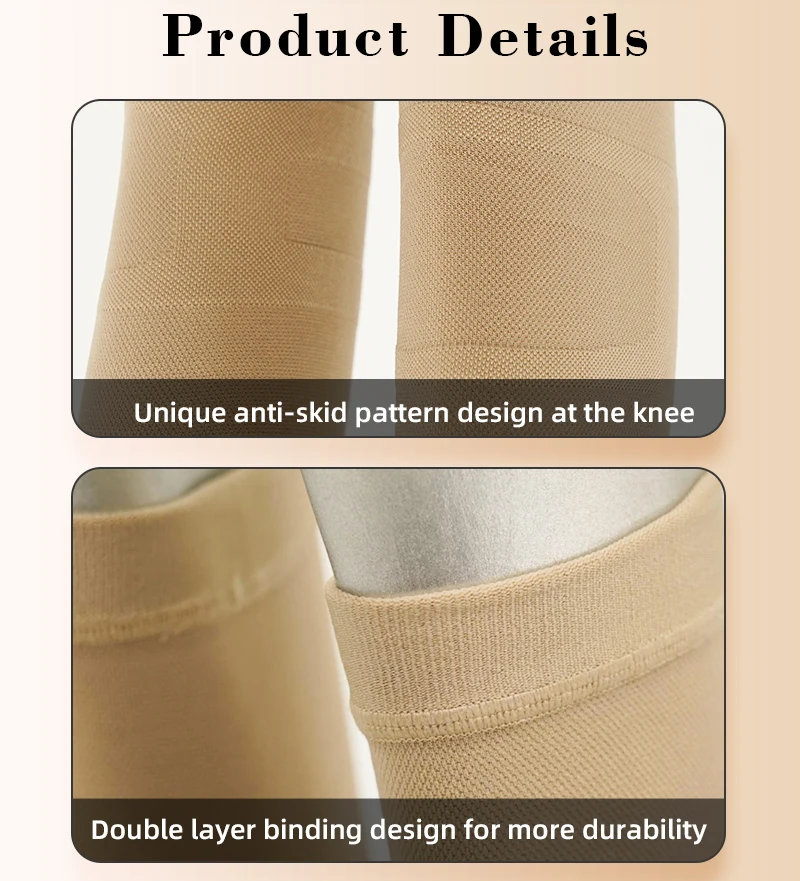 Womens Leggings Tummy Control Legging Yoga Pants Tights Black Beige 15-20mmHg