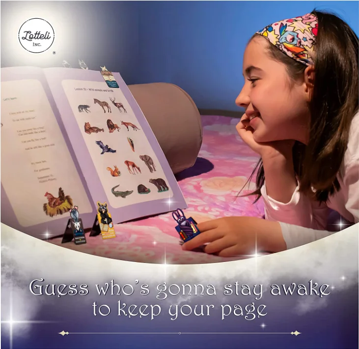 Folding Paper Printing Book Marker Bookmarker Fridge Magnet Card Paper Magnetic Bookmarked