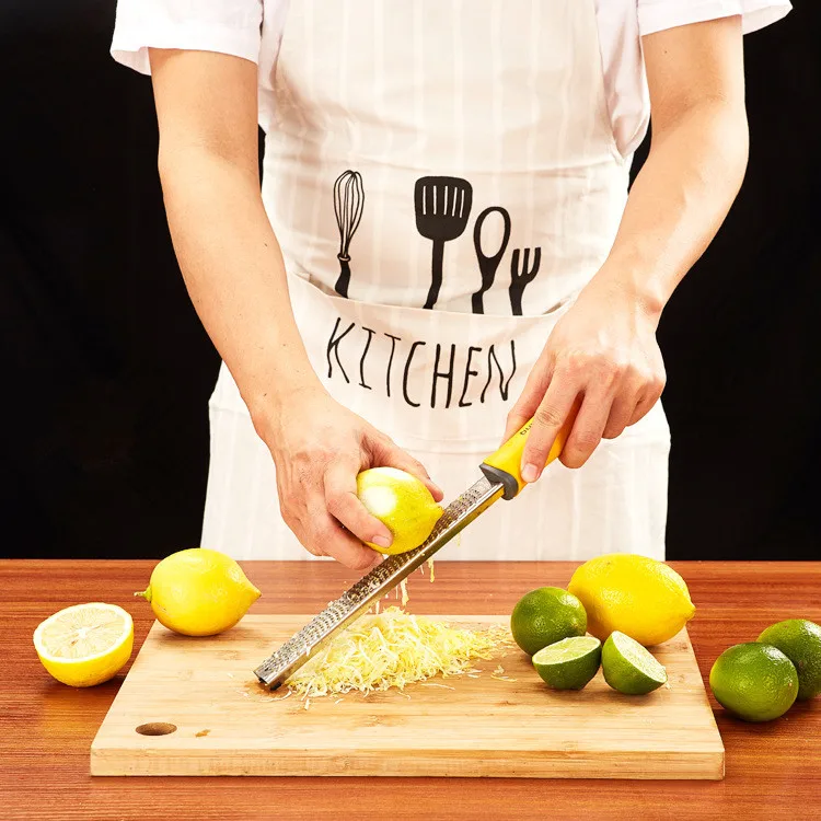WH433 Lemon Zester Stainless Steel  Vegetable Grater Garlic  Chocolate Fruits Vegetables Ginger Grater Cheese Shredder