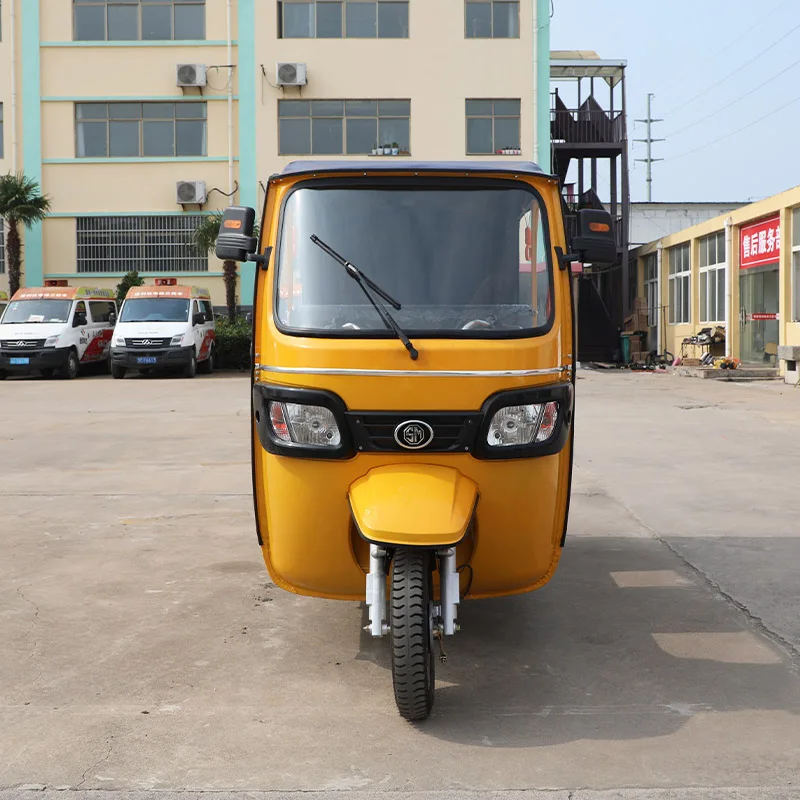 Tuk Tuk Moto taxi 800w 1000w 1200w eletricycle Passenger tricycle electric rickshaw