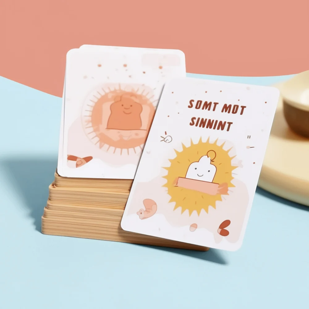 Mental Health Affirmation Cards Printing Personalized Logo Motivational Card