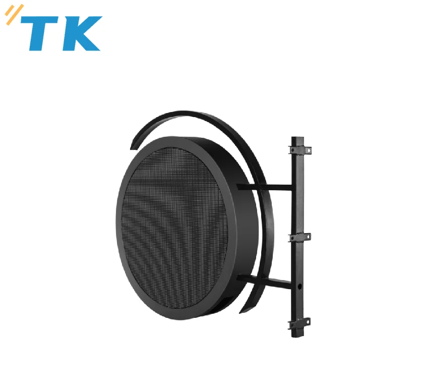 Indoor  P2/P2.5 double sided round led display store sign advertising signage