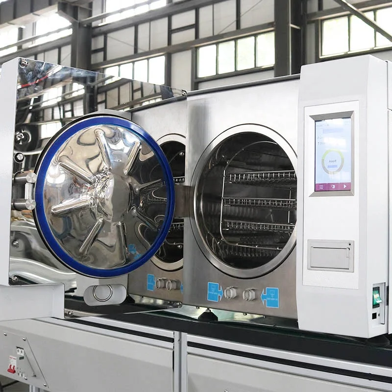 BIOBASE Factory Sterilizer 23L Built-in Printer Automatic Door Desktop Class B Dental Steam Autoclave BKM-Z23B