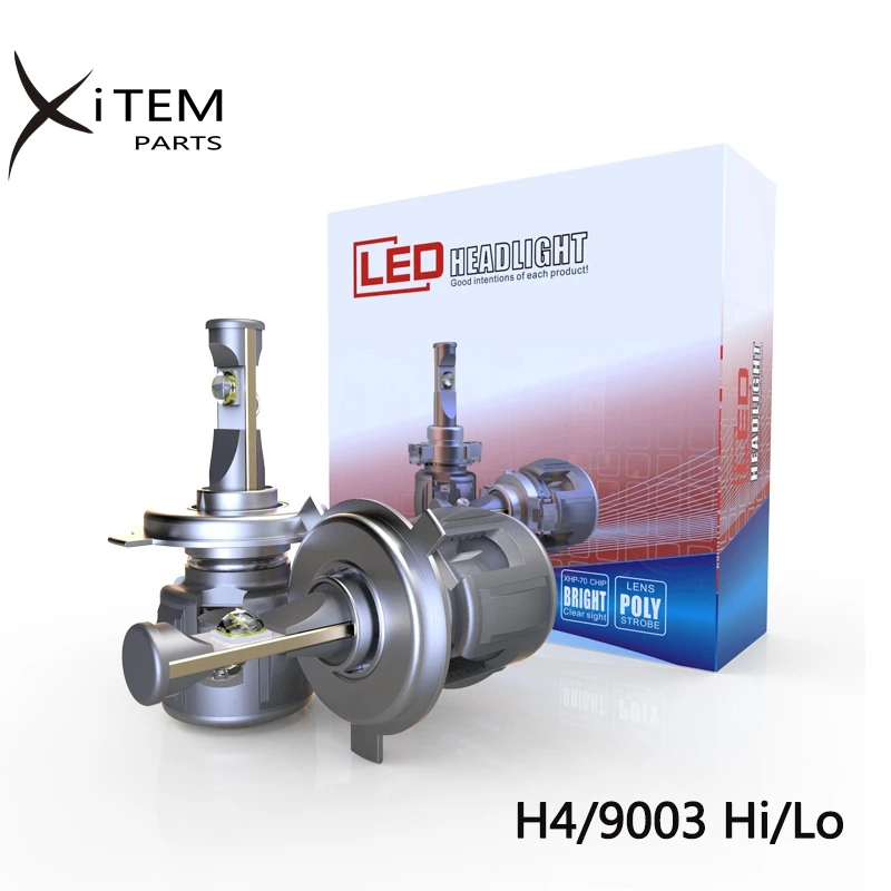 60W LED headlight cree chips 6000k h4 h7 h11 9012 xhp70 led headlight for car canbus led h7