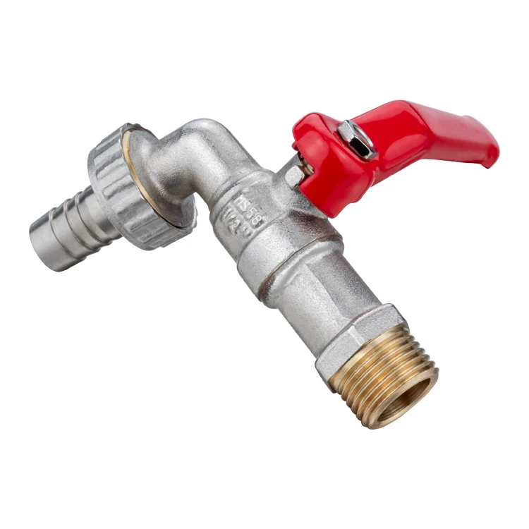 TMOK High Quality Brass Bib Cock Water Tap  Garden Quick Open Bibcock Hose Bib Tap