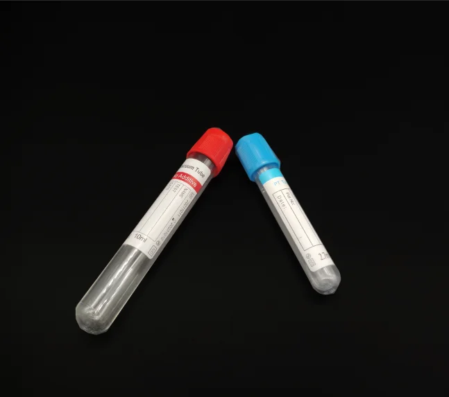 High Quality Lab and Medical vacuum Blood Collection Tube with glass or plastic material