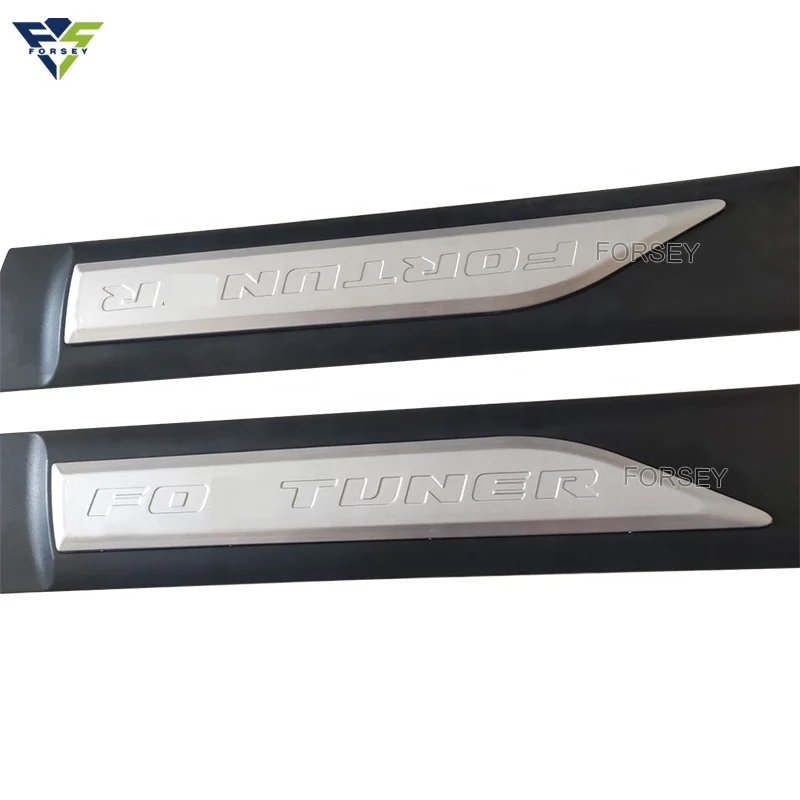ABS Plastic Side Door Moulding Body Side Door Moulding Guards for Fortuner 2016+ NEW accessories