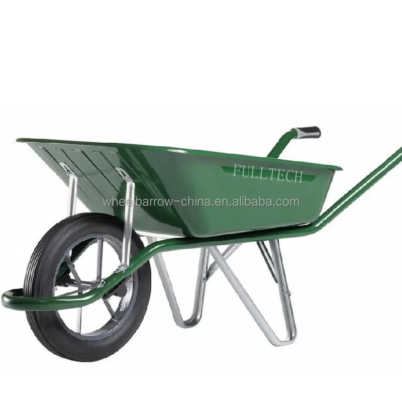 France model wheelbarrow WB6400 65L wheel barrow PU FOAM for Middle Eastern Saudi Arabia Kuwait Yemen,Oman,Bahrain,Qatar Gabon