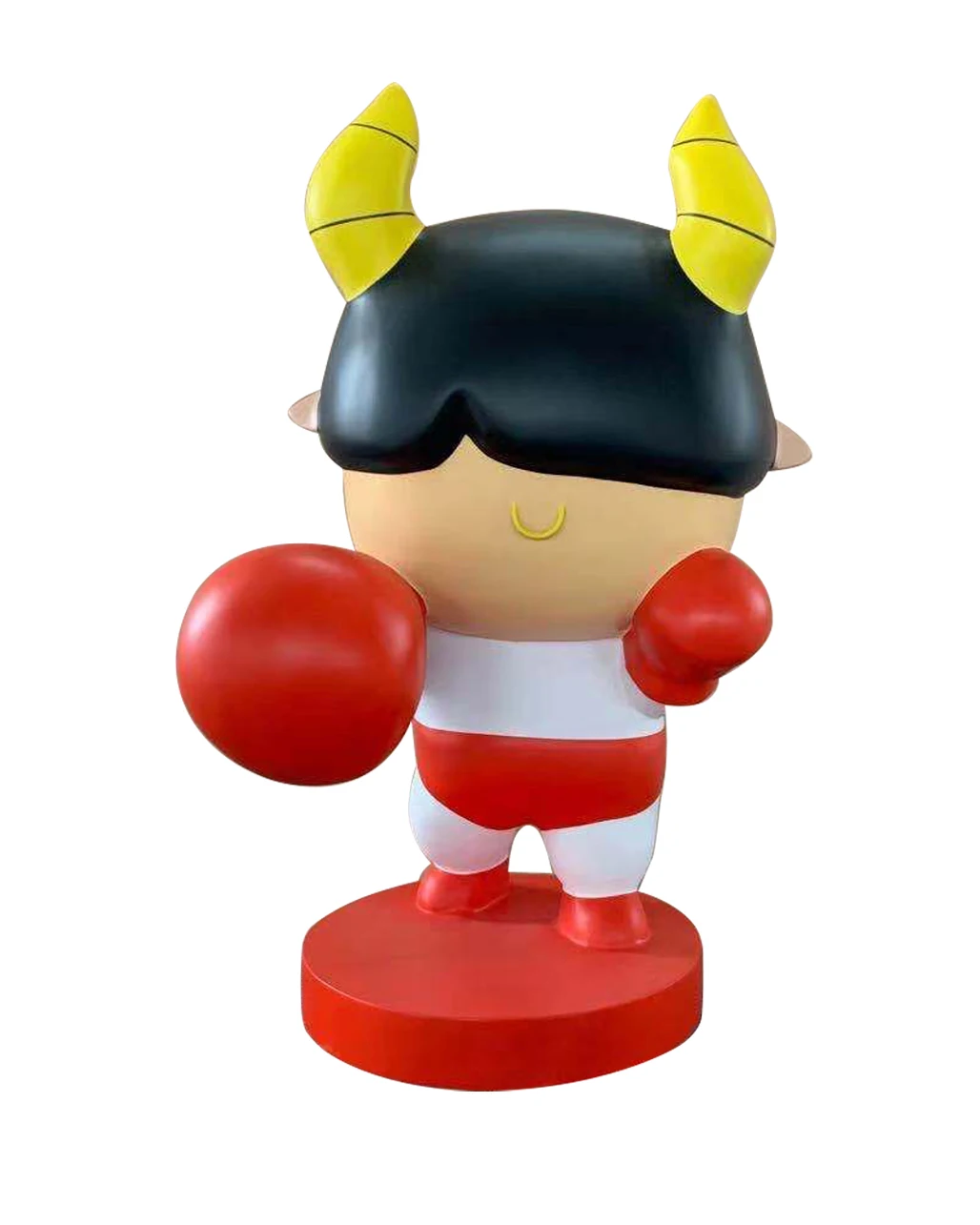 China Manufacturer Wholesale Resin Statues Cartoon Fiberglass Outdoor Modern Sculpture