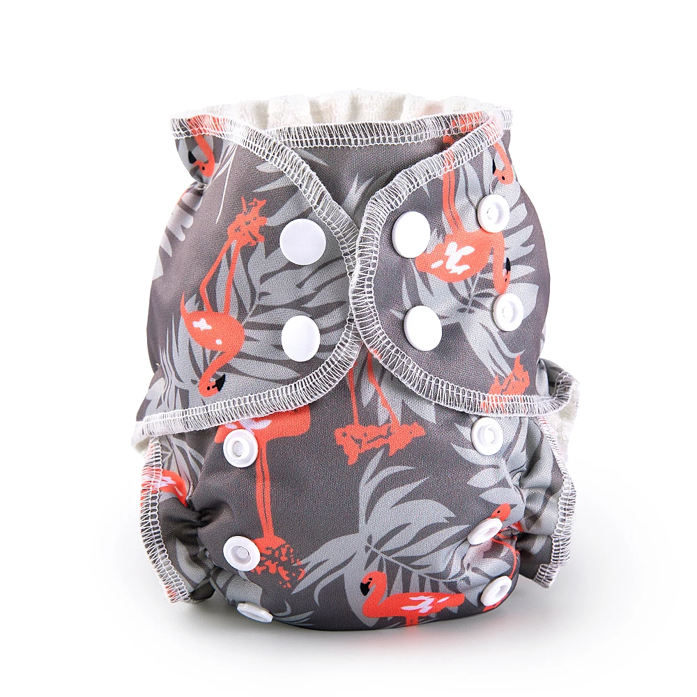 High quality popular organic cotton fitted cloth diaper pure cotton cloth diaper fitted diaper