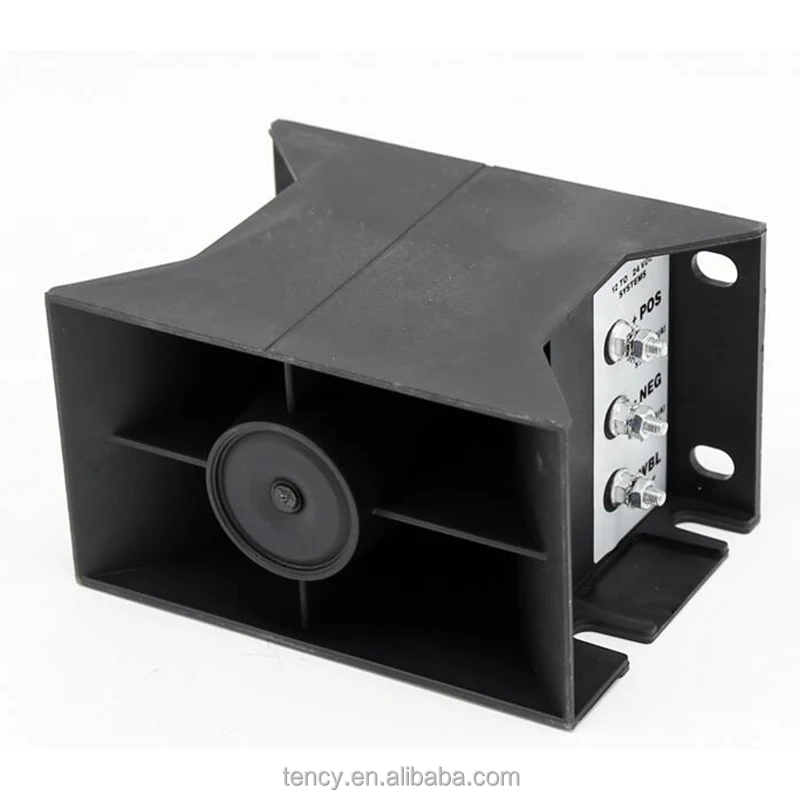 Heavy duty alarm truck backup alarm car horn for heavy duty applications with 3 sound