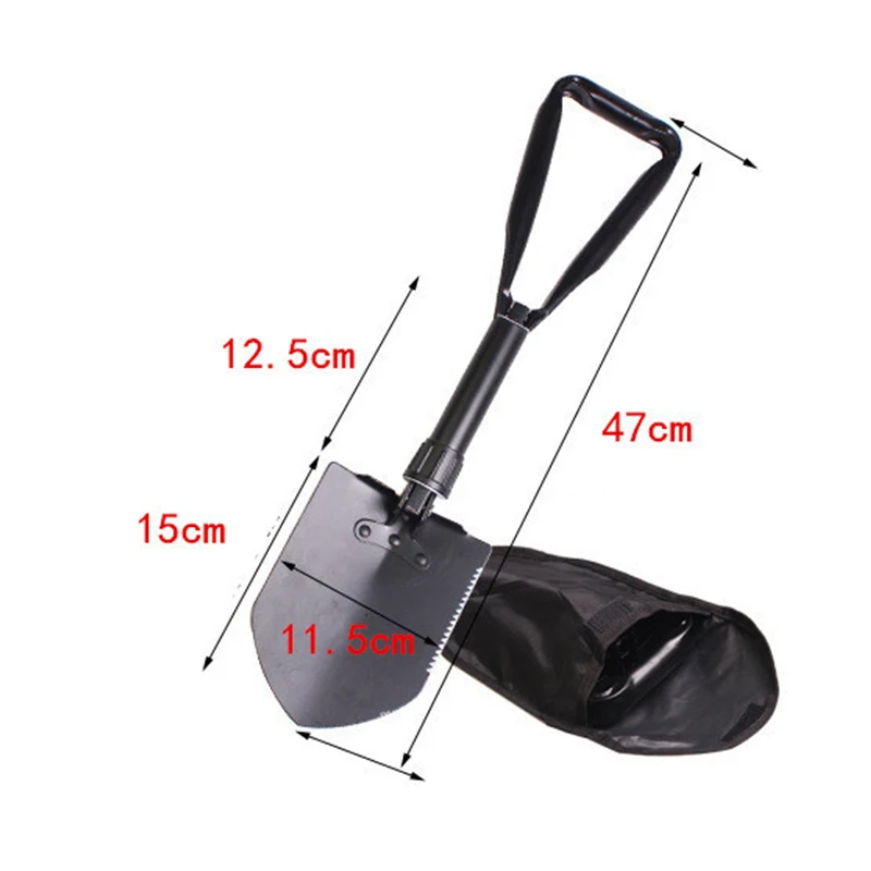 Multi-function Folding Shovel Survival Shovel Tactical Foldable Camping Shovel