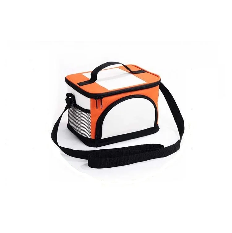
Custom Logo Zipper Disposable Food Shoulder Ice Insulated Lunch Box Waterproof Cooler Bag 