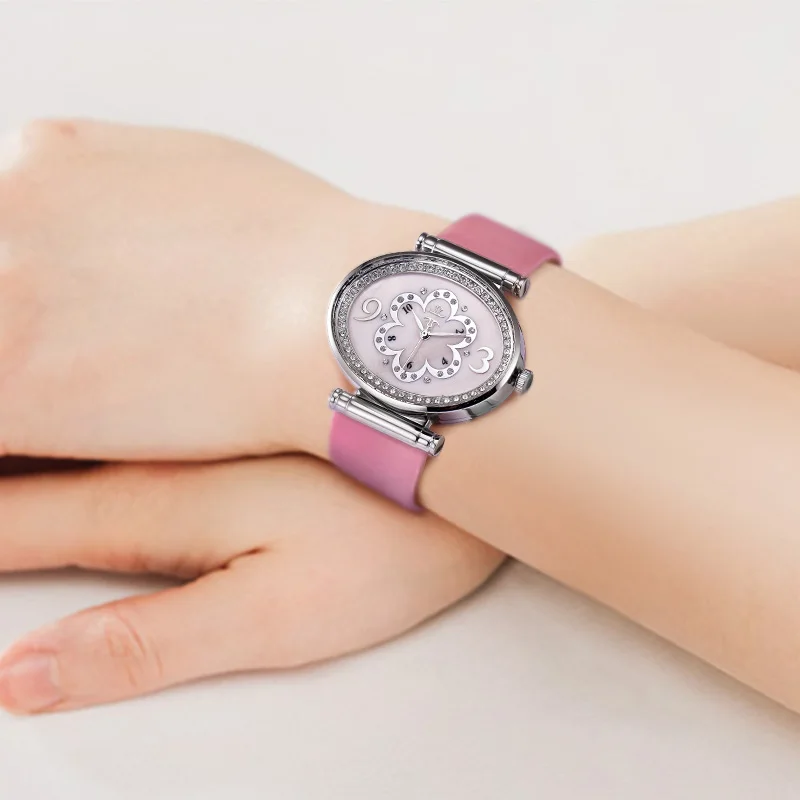 Stylish Personality Dial Luxury diamond design excellent art taste ladies watch