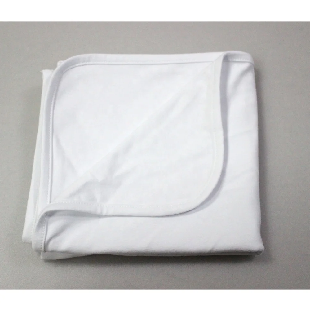 Factory custom Wholesale custom 5% spandex 95% cotton 190gsm solid color stretchy swaddle blankets