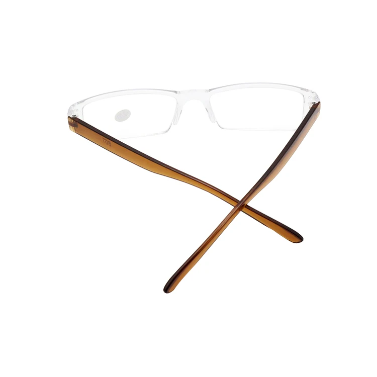 Пользовательские прозрачные пресбиопические очки анти-синий свет цельные очки для чтения с диоптрией + 1,0 до + 4,0